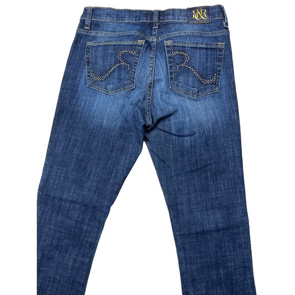 Women's Rock and Republic Bootcut Kasandra Jeans Size 8 - Picture 4 of 5